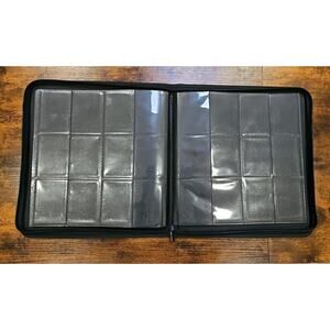 Ultra Pro 12-Pocket Side-Loading Trading Card Binder w/20 Double-Side Pages